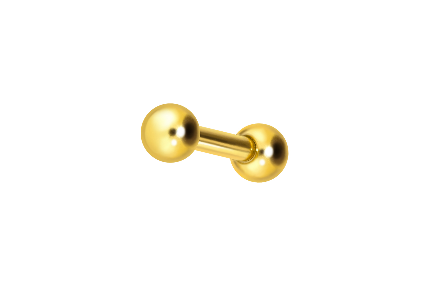 Titan Ohrpiercing mit Innengewinde KUGEL
